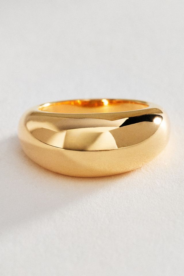 Chunky Metal Stacking Ring #1