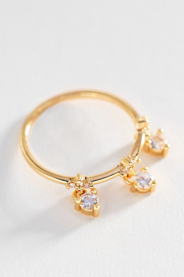 Floating Stone Ring #1
