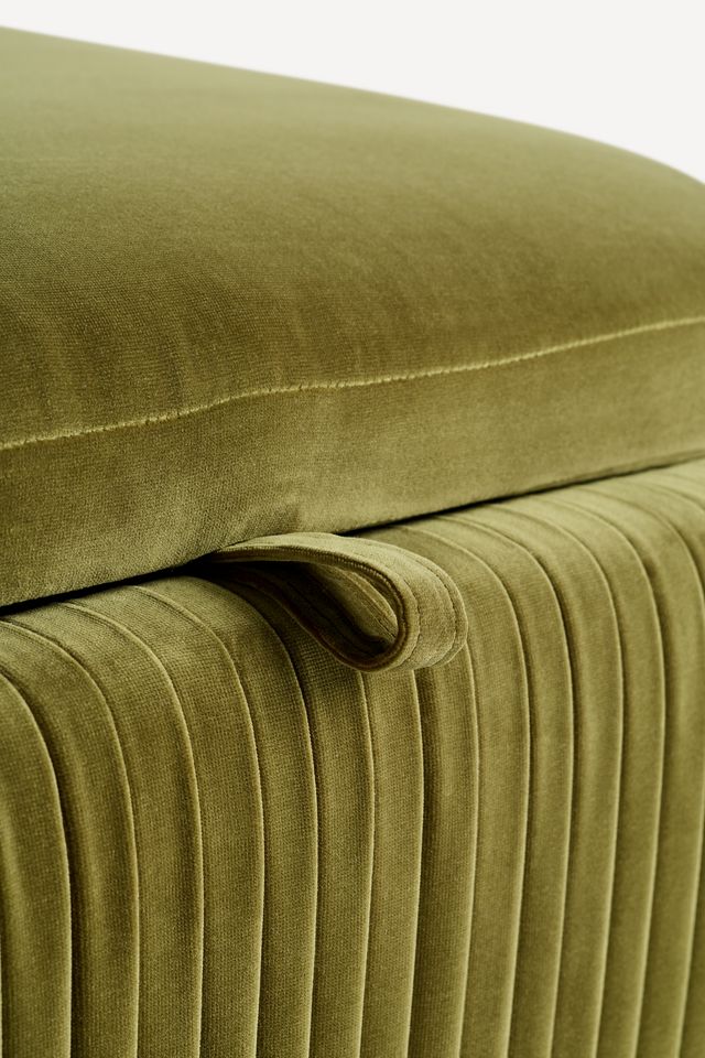 By Anthropologie Cabot Storage Ottoman #3