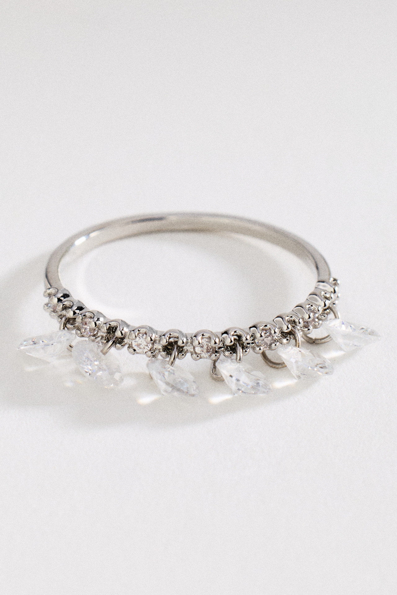 Floating Crystal Ring