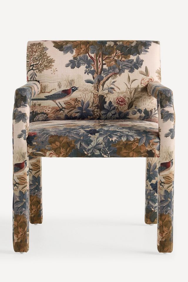 Delaney Printed Dining Armchair #1