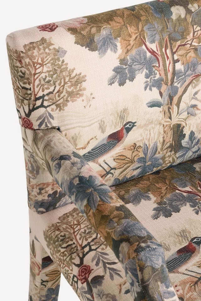 Delaney Printed Dining Armchair #4