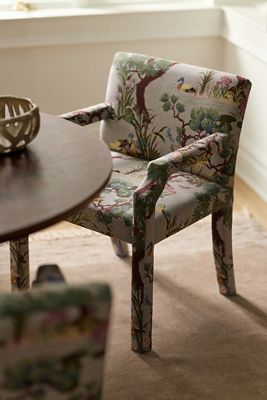 Delaney Printed Dining Armchair