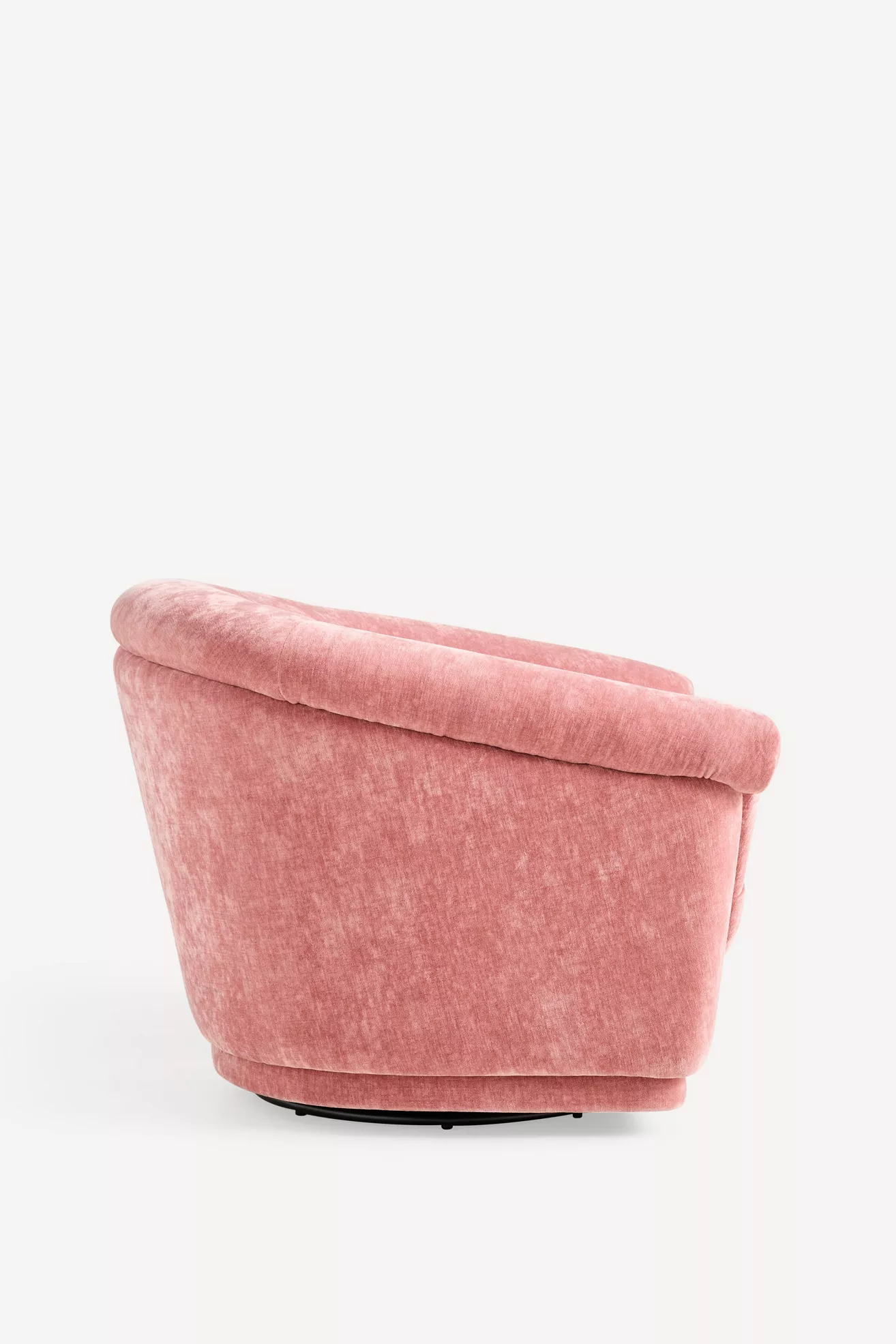 Jeane Rolled-Edge Swivel Chair - thumbnail 3