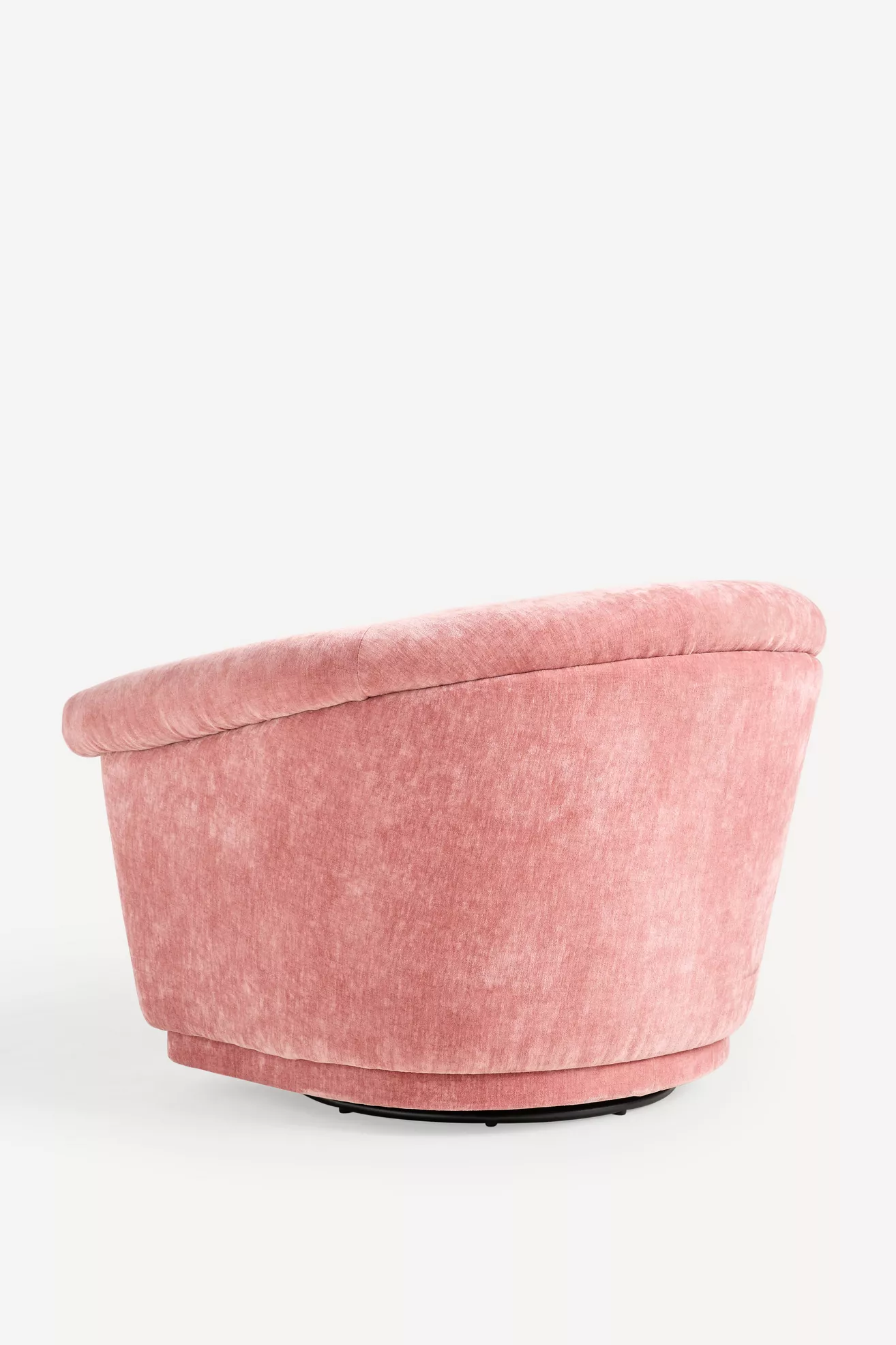 Jeane Rolled-Edge Swivel Chair - thumbnail 4