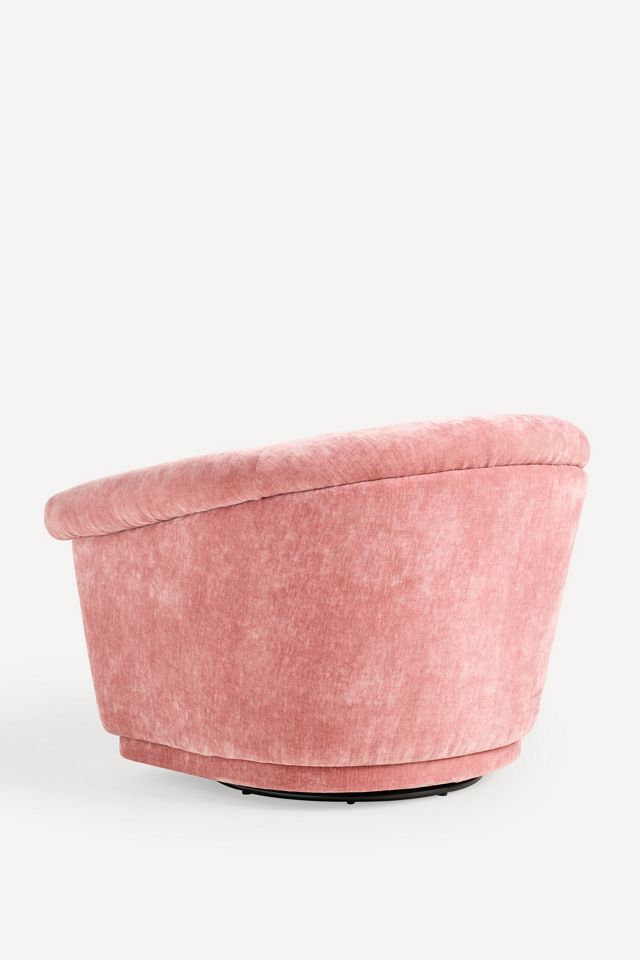 Jeane Rolled-Edge Accent Chair #3