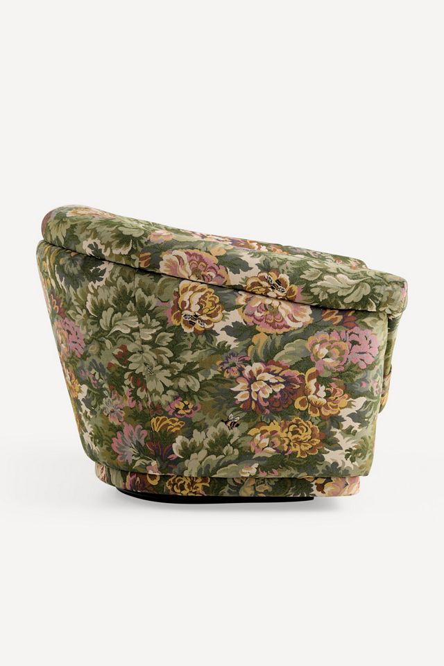 Jeane Rolled-Edge Accent Chair #3