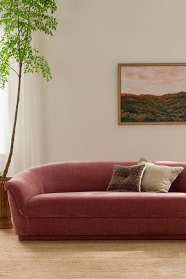 Jeane Rolled-Edge Sofa