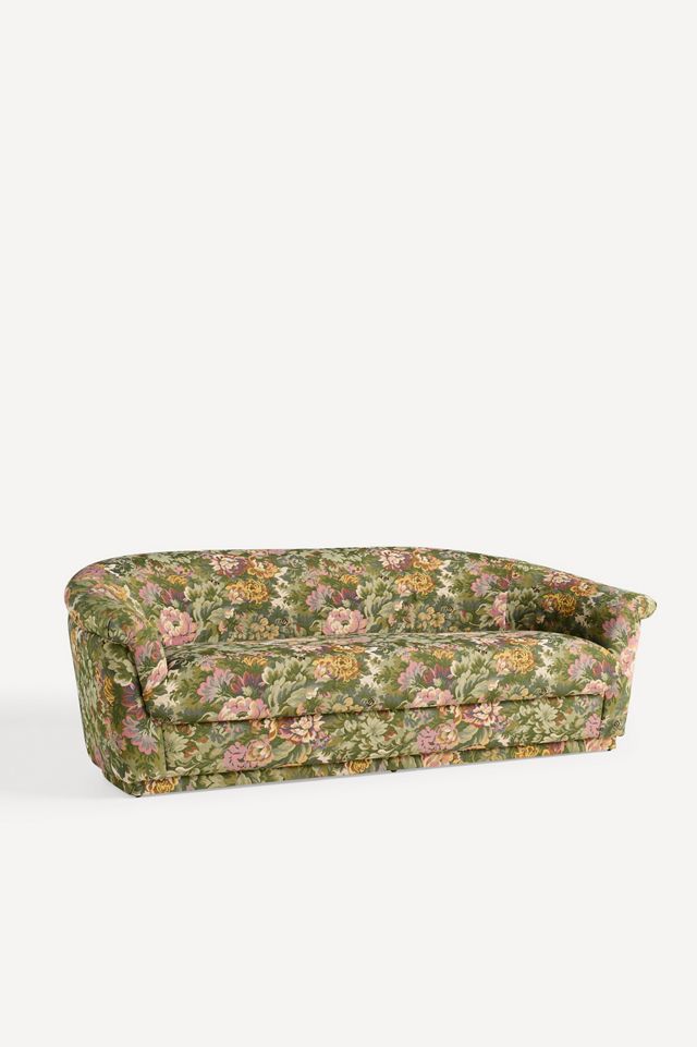 Jeane Rolled-Edge Sofa #1