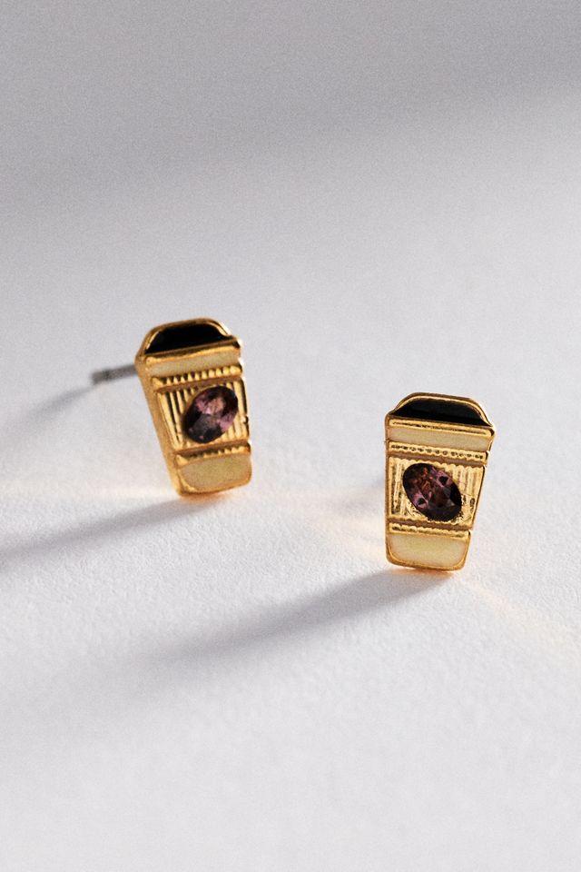 Icon Post Earrings: Floral Edition