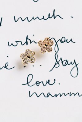 Icon Post Earrings: Floral Edition