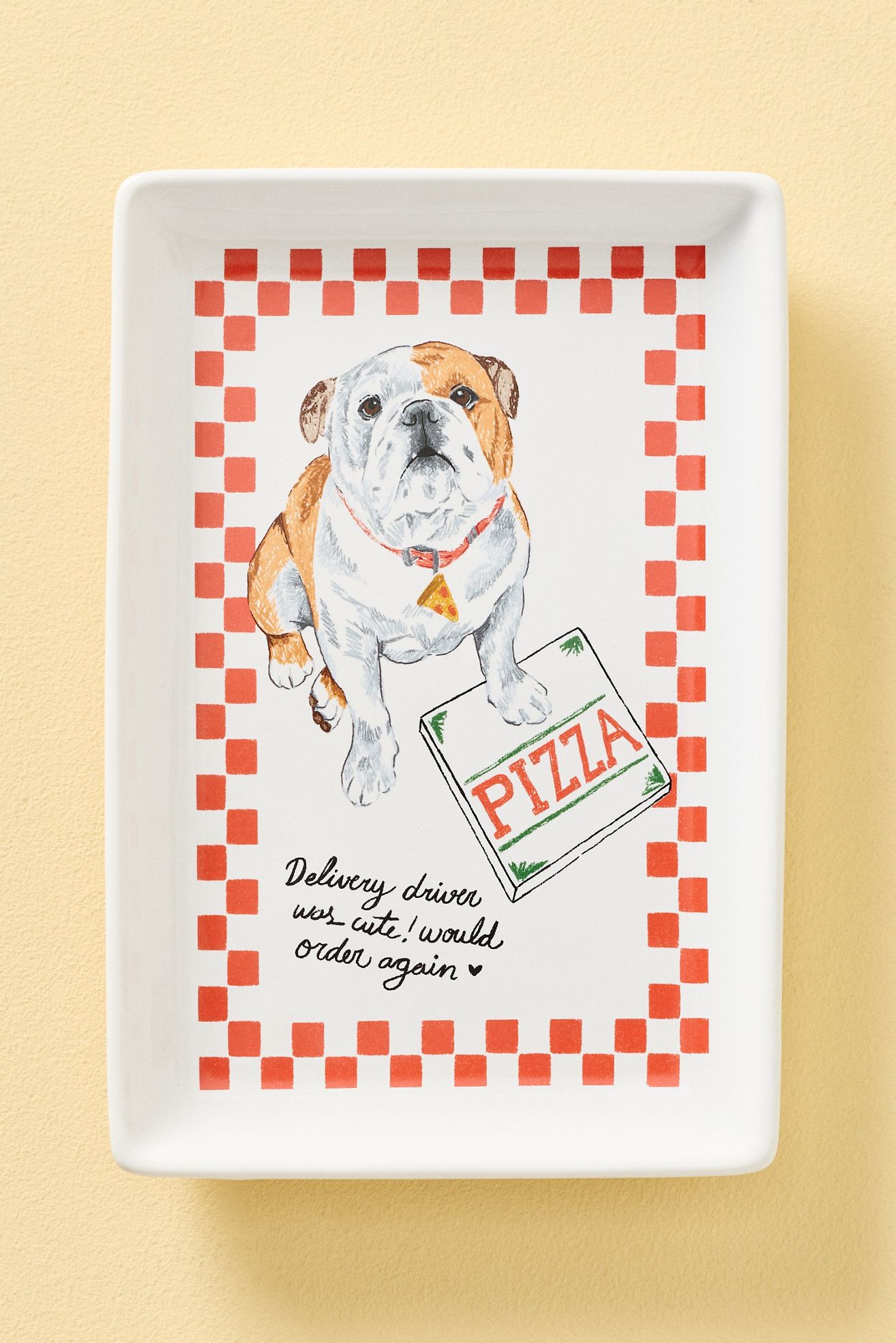 Dog Hobbies Trinket Dish - Bulldog, One Size