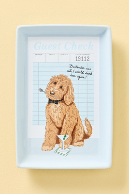 Dog Hobbies Trinket Dish