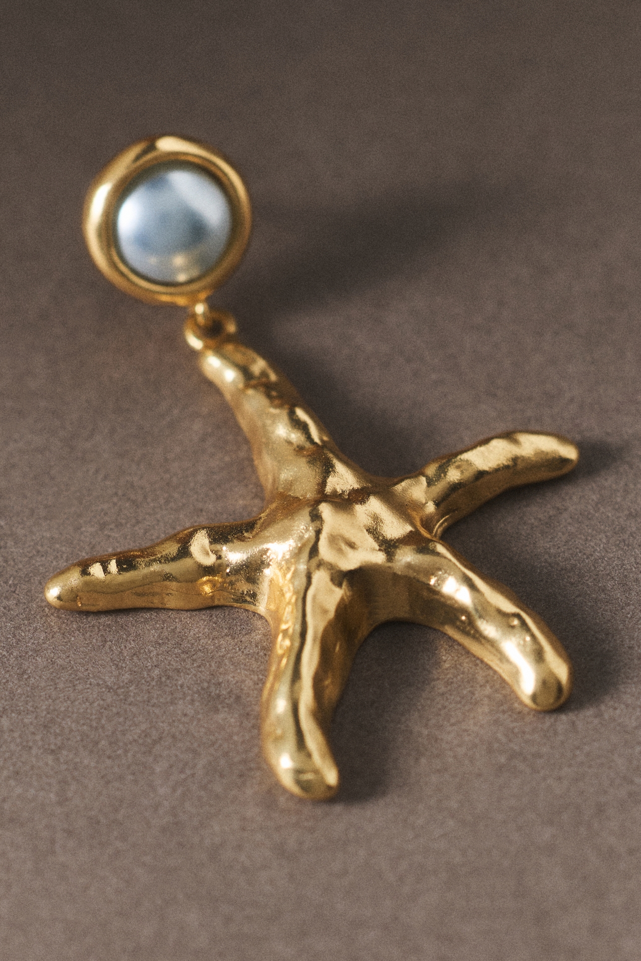 Oceanus Tidal Sea Star Stud Earrings