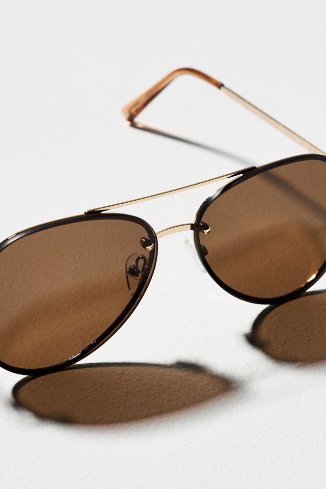 AIRE Mirzam Aviator Sunglasses | Anthropologie