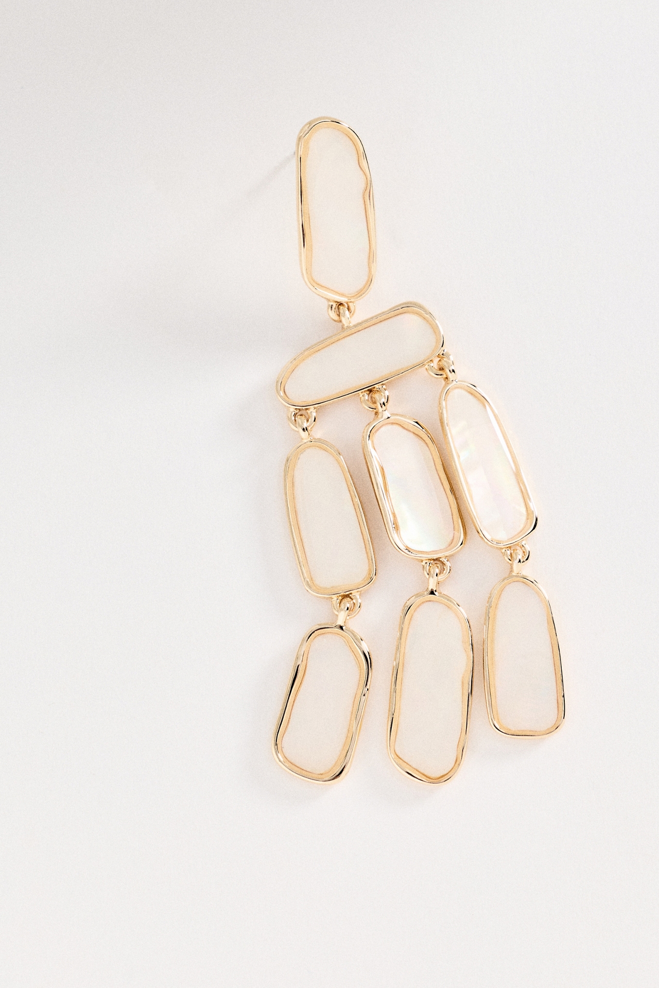 By Anthropologie Colorful Stone Drop Earrings