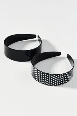 Resin Headbands, Set of 2