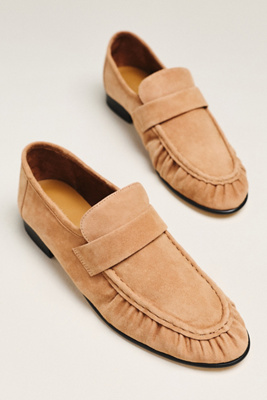 Tony Bianco Gatsby Loafers In Beige