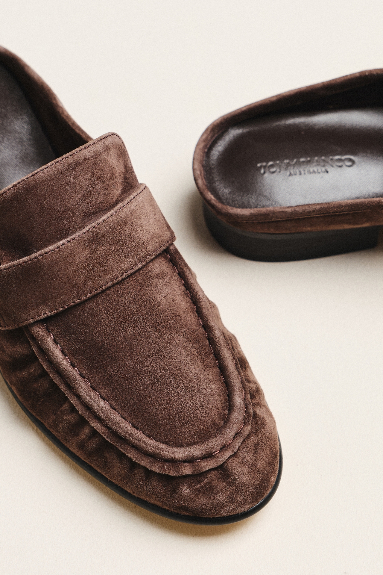 Tony Bianco Glacier Loafer Mules