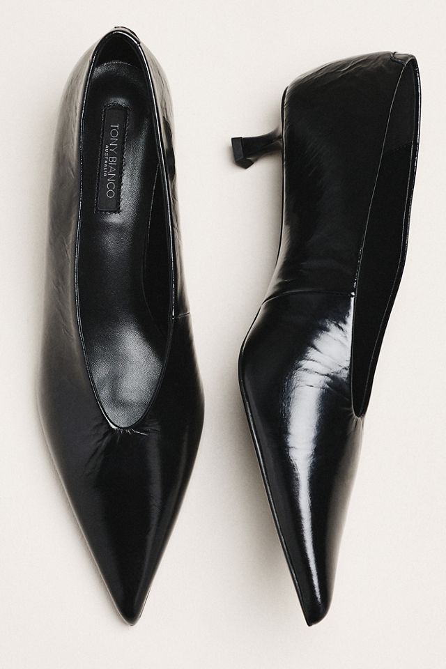Tony Bianco Cherry Pointed Toe Kitten Heel Pump #1