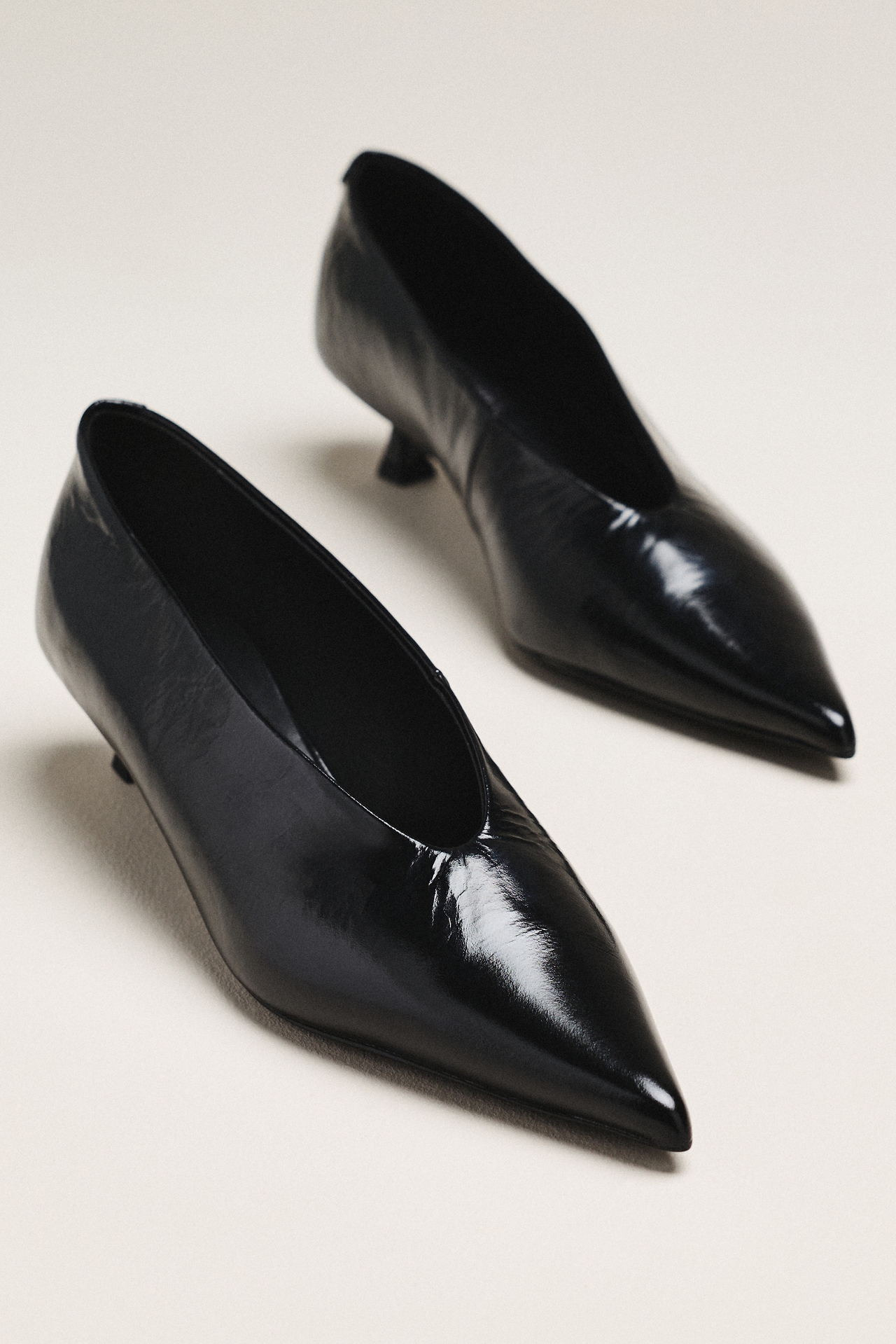 Tony Bianco Cherry Pointed Toe Kitten Heel Pump