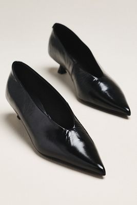 Tony Bianco Cherry Pointed Toe Kitten Heel Pump