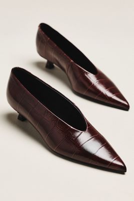 Tony Bianco Cherry Pointed Toe Kitten Heel Pump