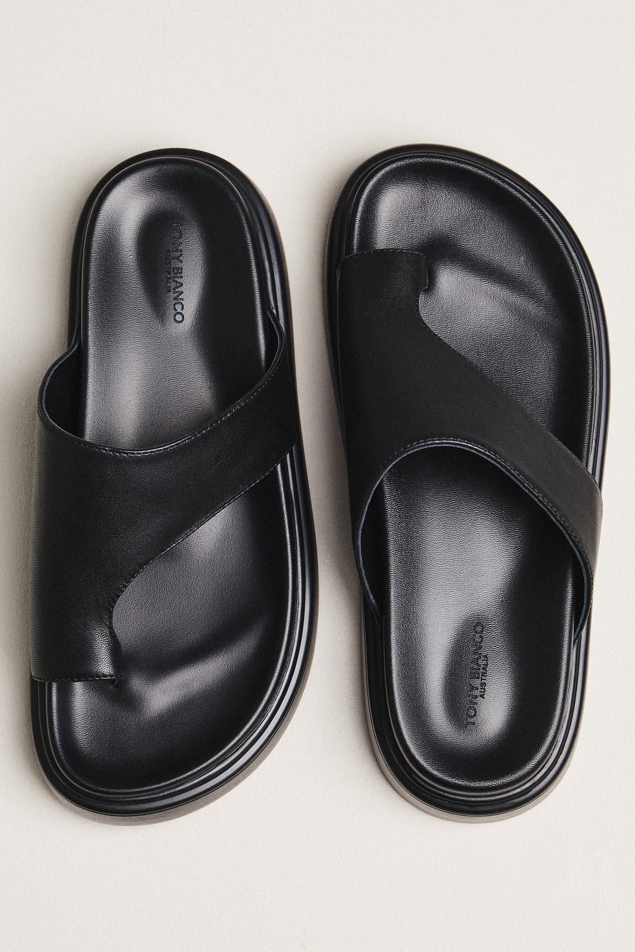 Tony Bianco Jazzy Toe Loop Slip-On Sandals