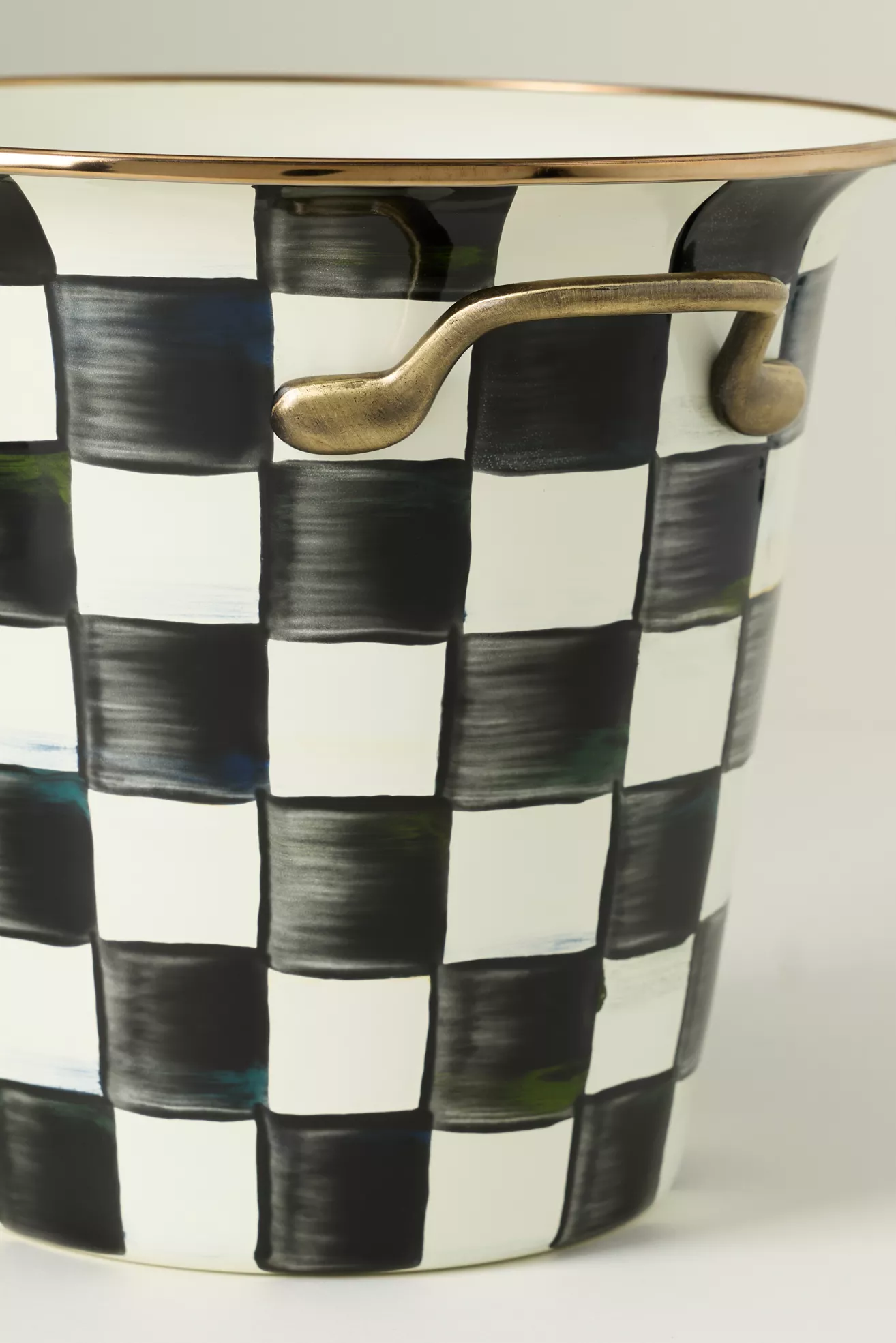 MacKenzie-Childs Check Wine Cooler - thumbnail 7