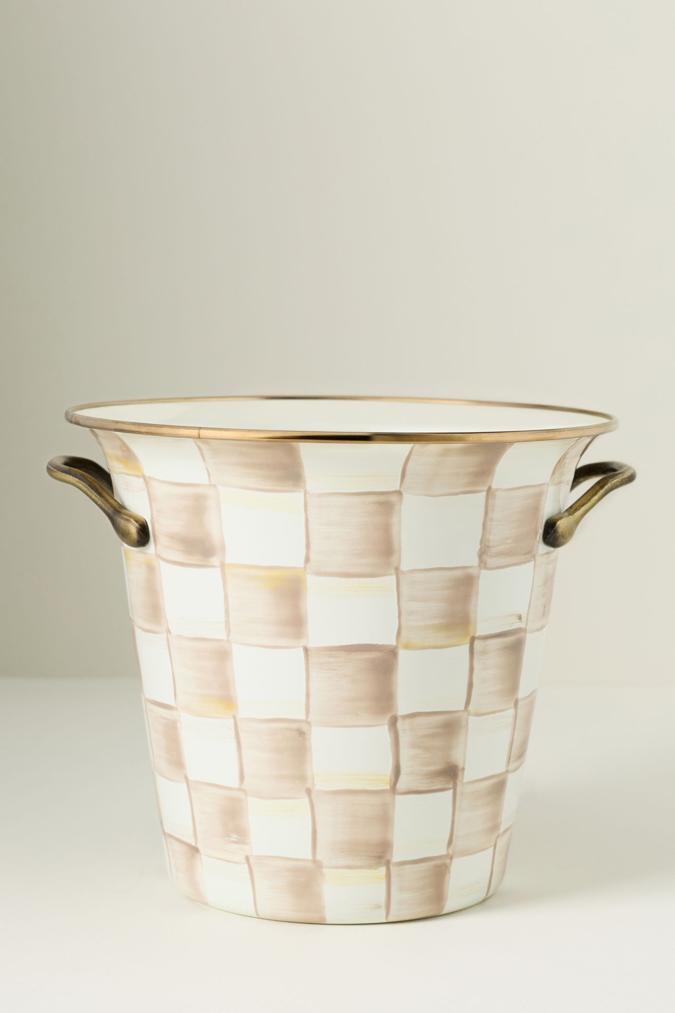 MacKenzie-Childs Check Wine Cooler - Royal Check, Standard, One Size