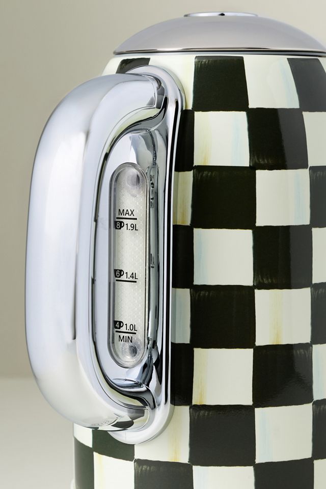 MacKenzie-Childs Check Electric Kettle #2
