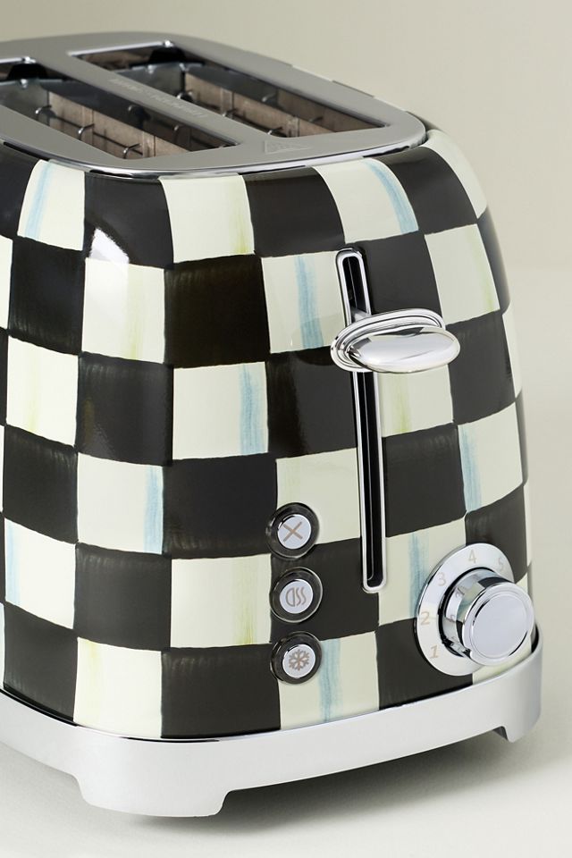 MacKenzie-Childs Check 2-Slice Toaster #1
