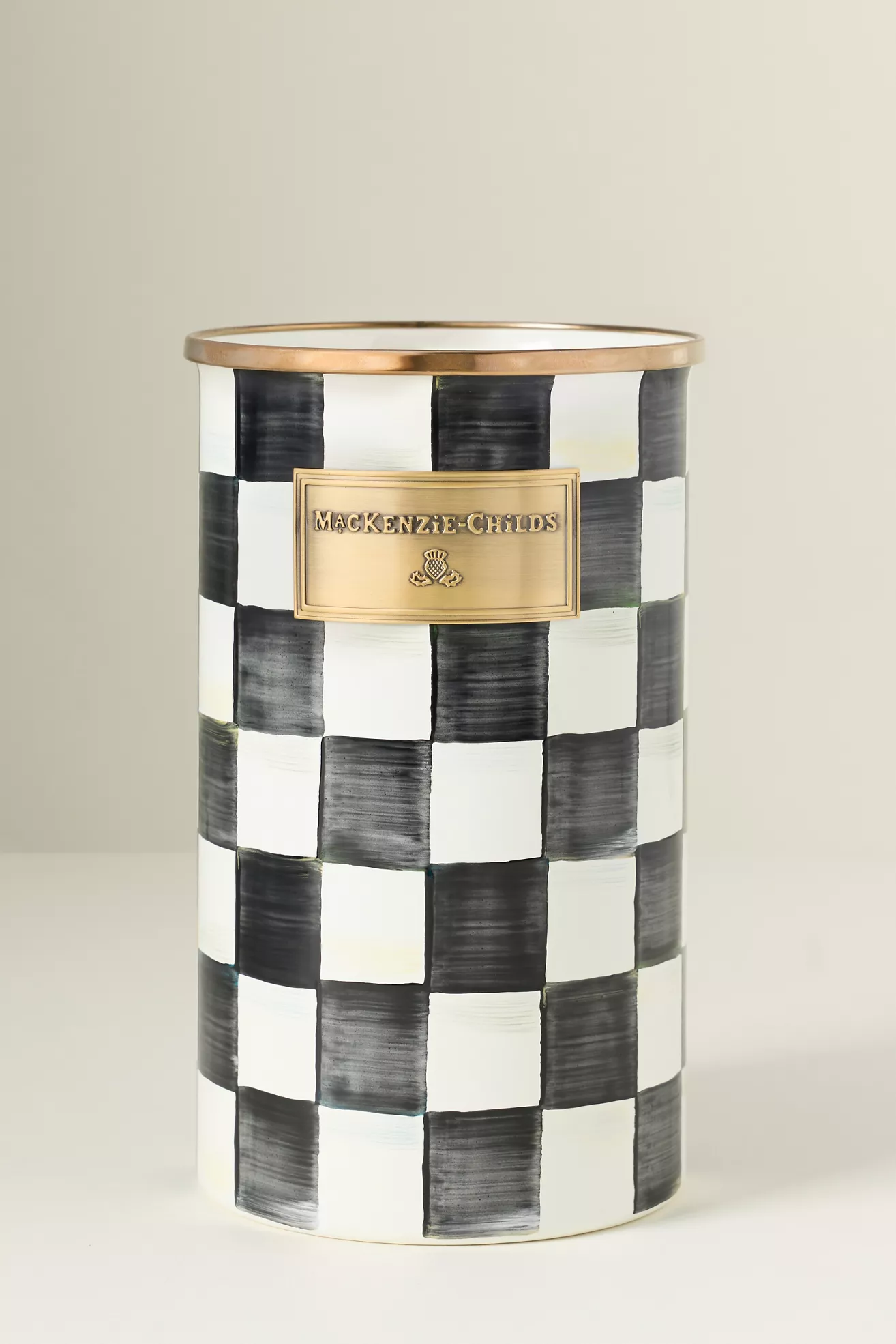 MacKenzie-Childs Check Utensil Holder - thumbnail 2