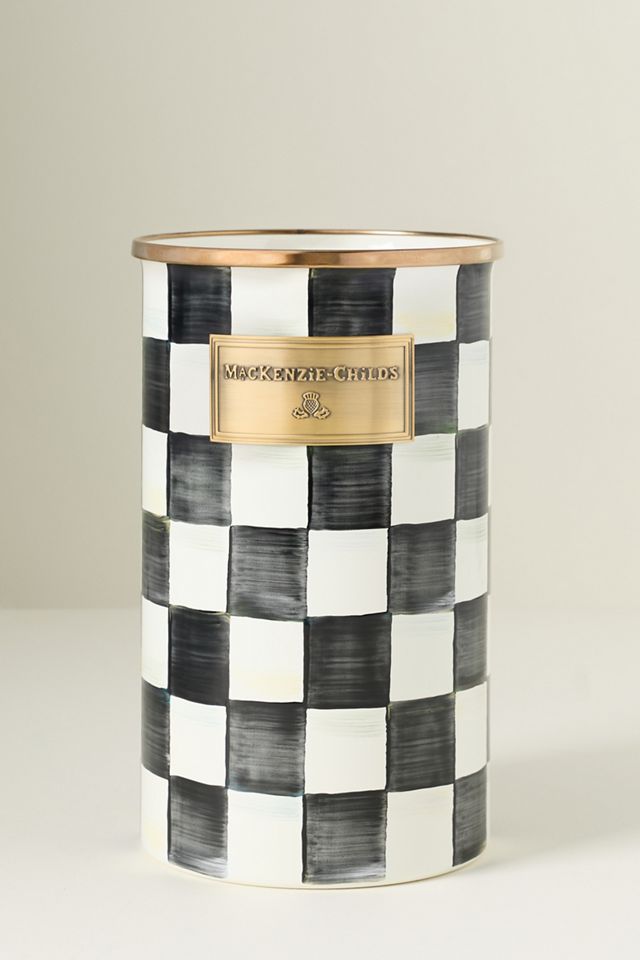 MacKenzie-Childs Check Utensil Holder #1