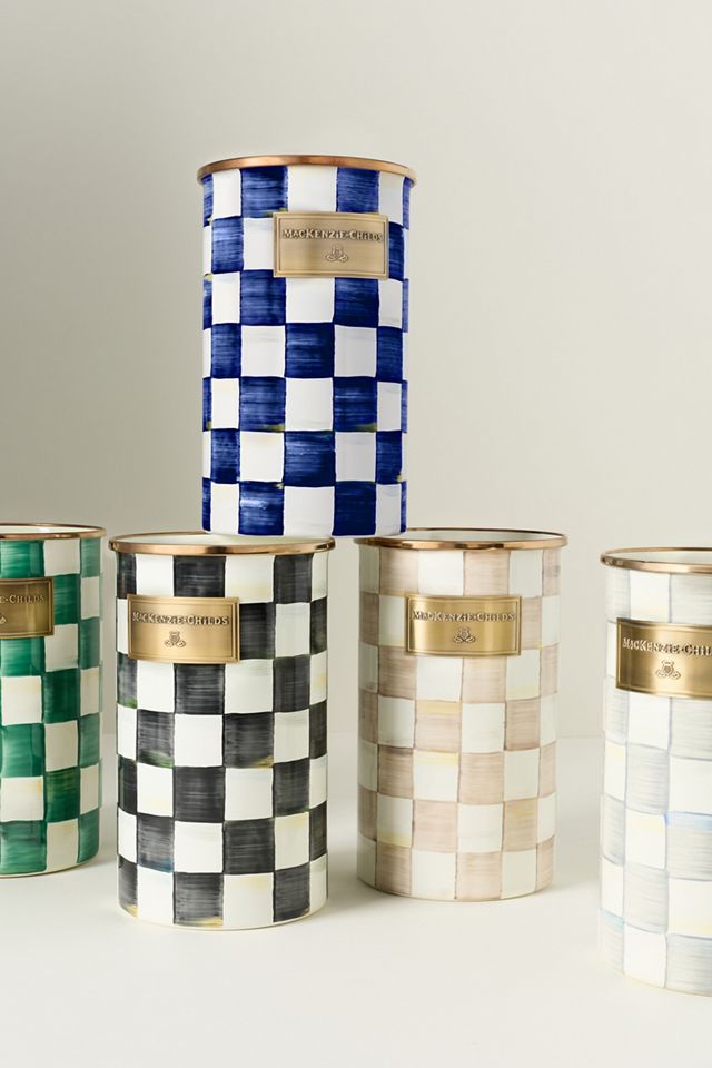 MacKenzie-Childs Check Utensil Holder #2