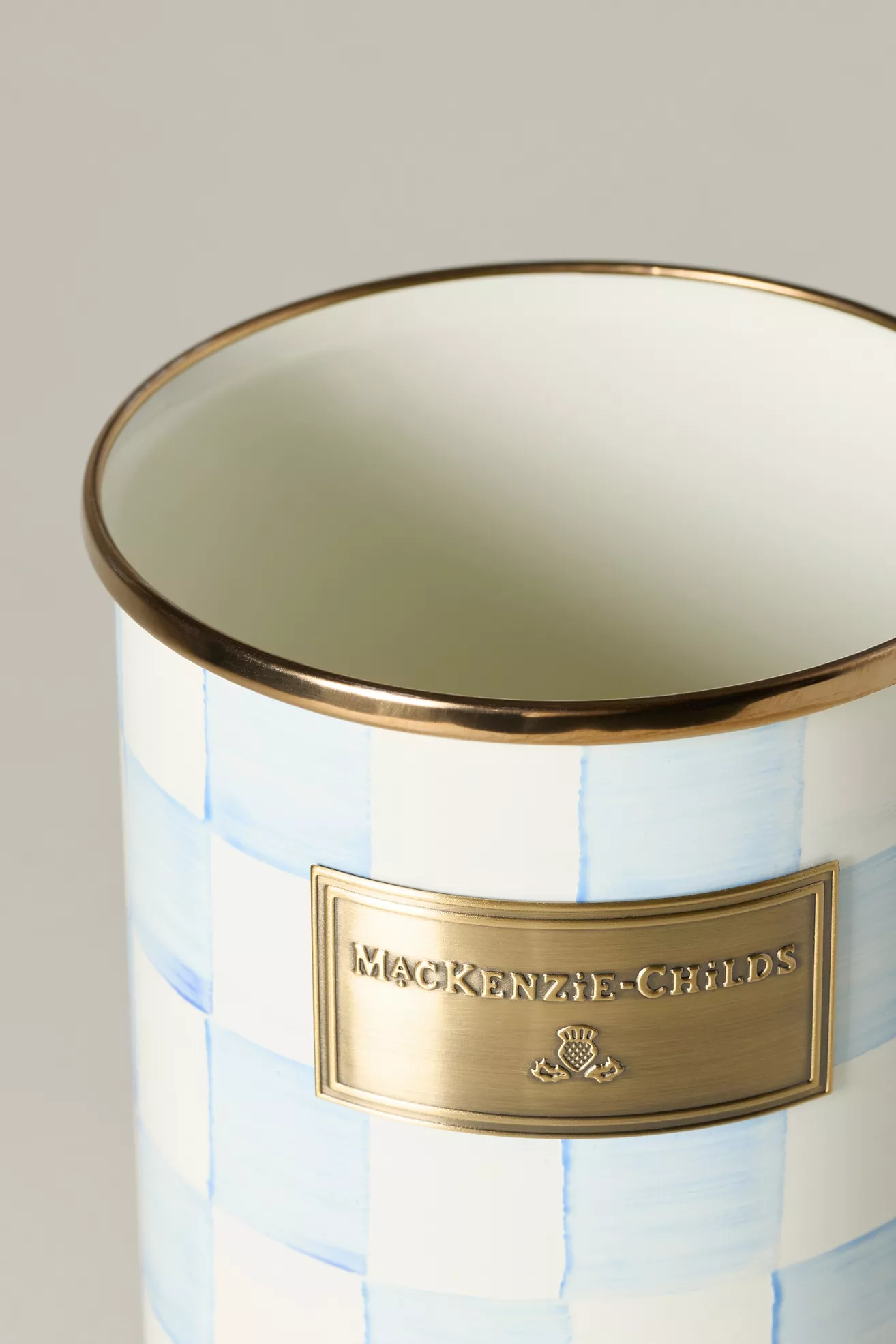 MacKenzie-Childs Check Utensil Holder - thumbnail 5