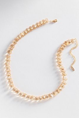 Beaded Teardrop Necklace