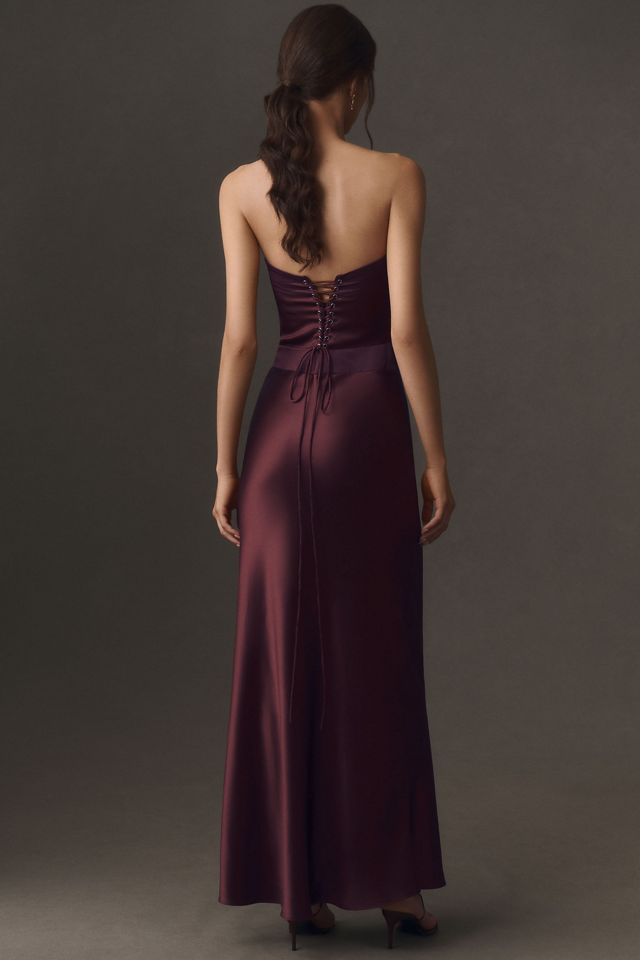 Mare Mare Colorblock Draped Maxi Dress #1