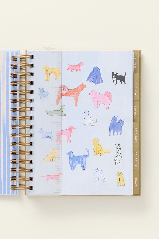 Lots of Dogs 17-Month Weekly Hardcover Planner #1