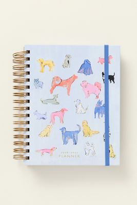 Lots of Dogs 17-Month Weekly Hardcover Planner