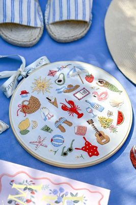 MakeBox & Co Summer Icon Embroidery Kit