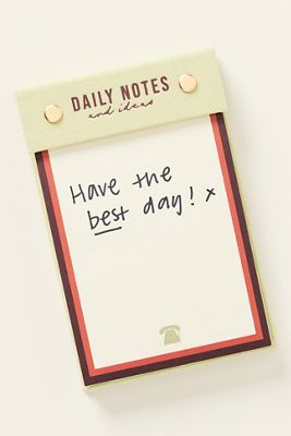 Anthropologie X Papier Hotel Memo Fabric Notepad