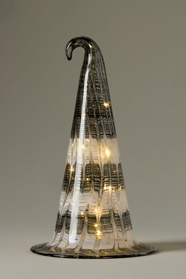 Light-Up Glass Witch Hat #5