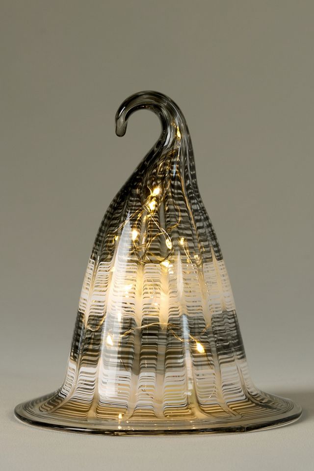 Light-Up Glass Witch Hat #8