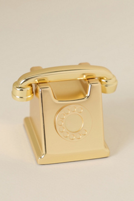 Papier Anthropologie X  Hotel Metal Paper Weight In Gold