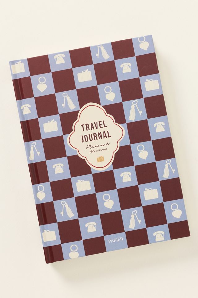 Anthropologie X Papier Check-In Charm A5 Hardback Travel Journal #2