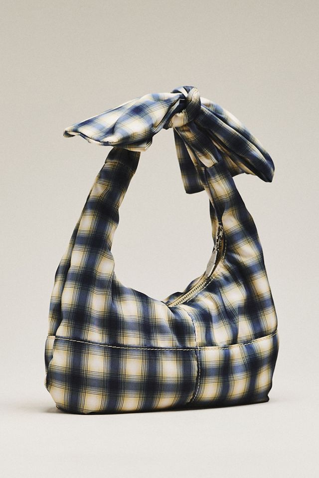 Damson Madder Roo Check Tie Shoulder Bag #1
