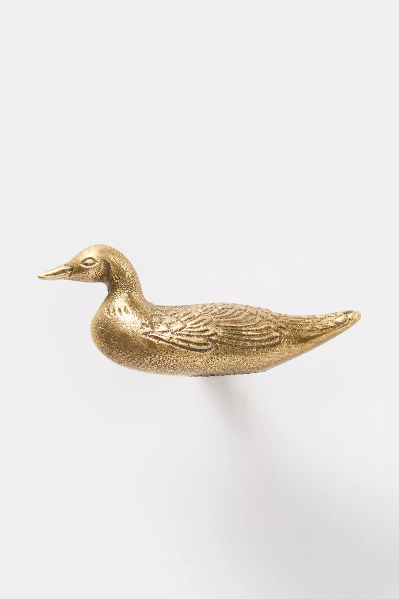 Mallard Duck Brass Knob - thumbnail 5