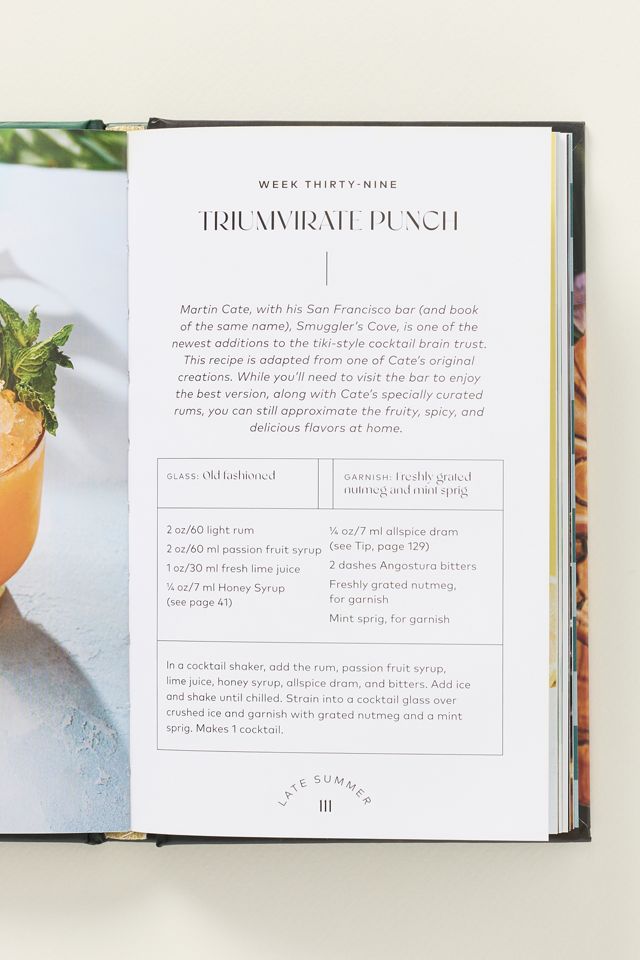 Thursday Night Tiki Lounge Hardcover Cocktail Book #2