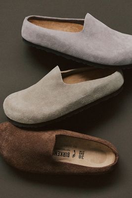 Birkenstock Amsterdam Suede Clogs